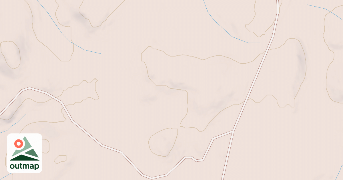 Map of ANTELOPE FLAT