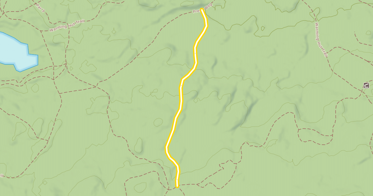 Map preview of Old Race Trail