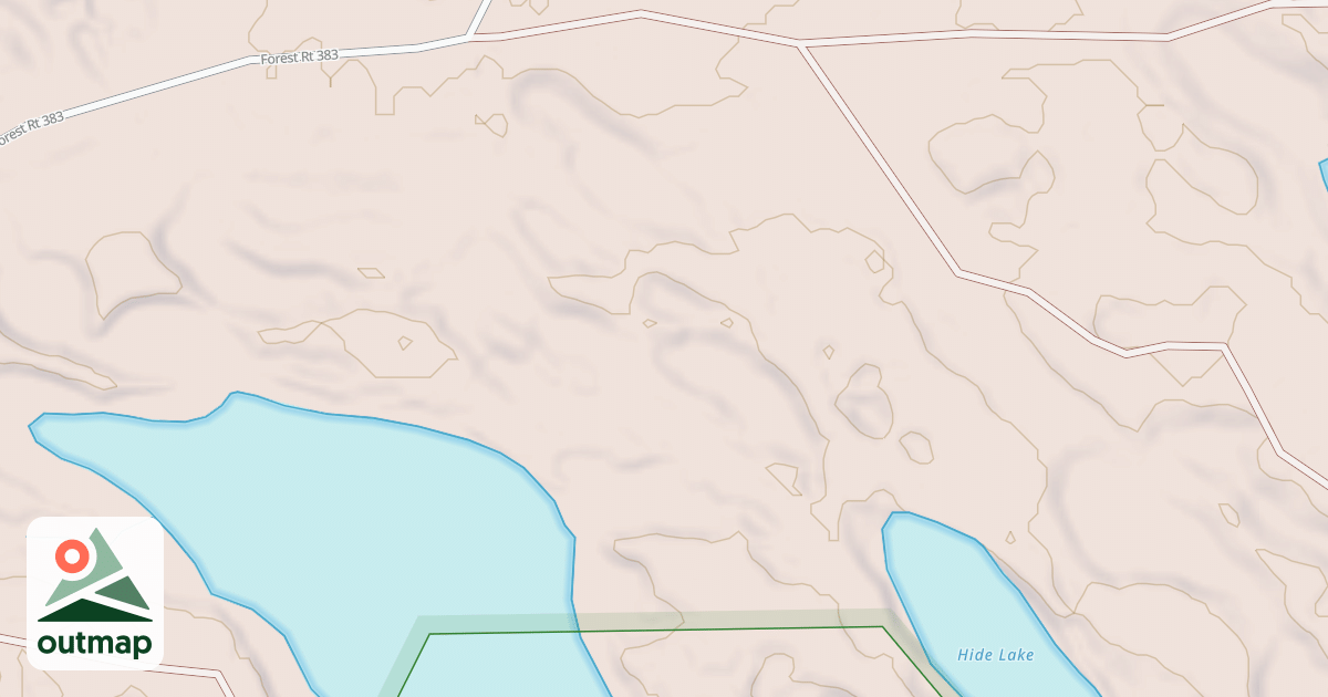 Map of BEETLE LAKE