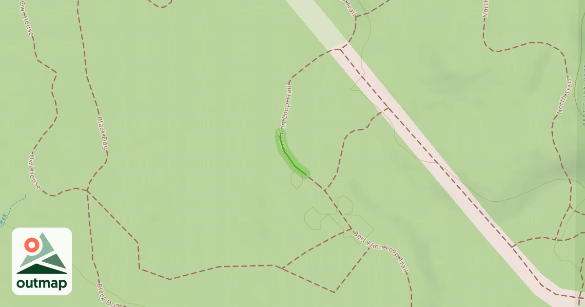 Map of Bert Flinn Loop Trail