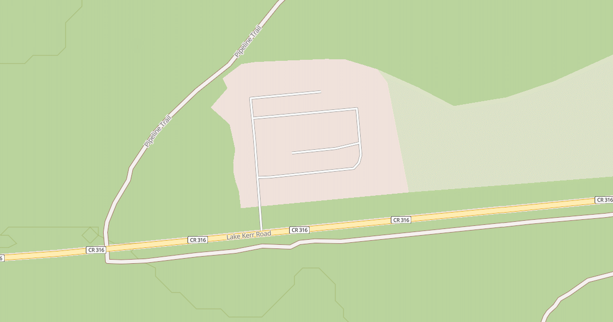 Map preview of PIPELINE TRAILHEAD