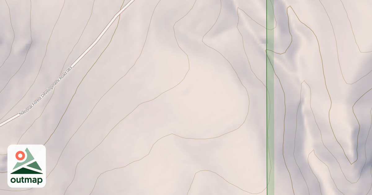 Map of QUINN RIVER SPUR E