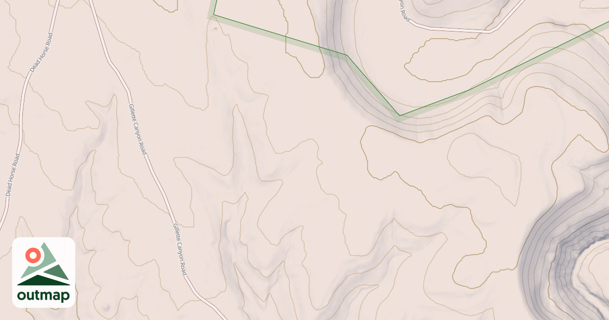 Map of GILLETTE BR 1W