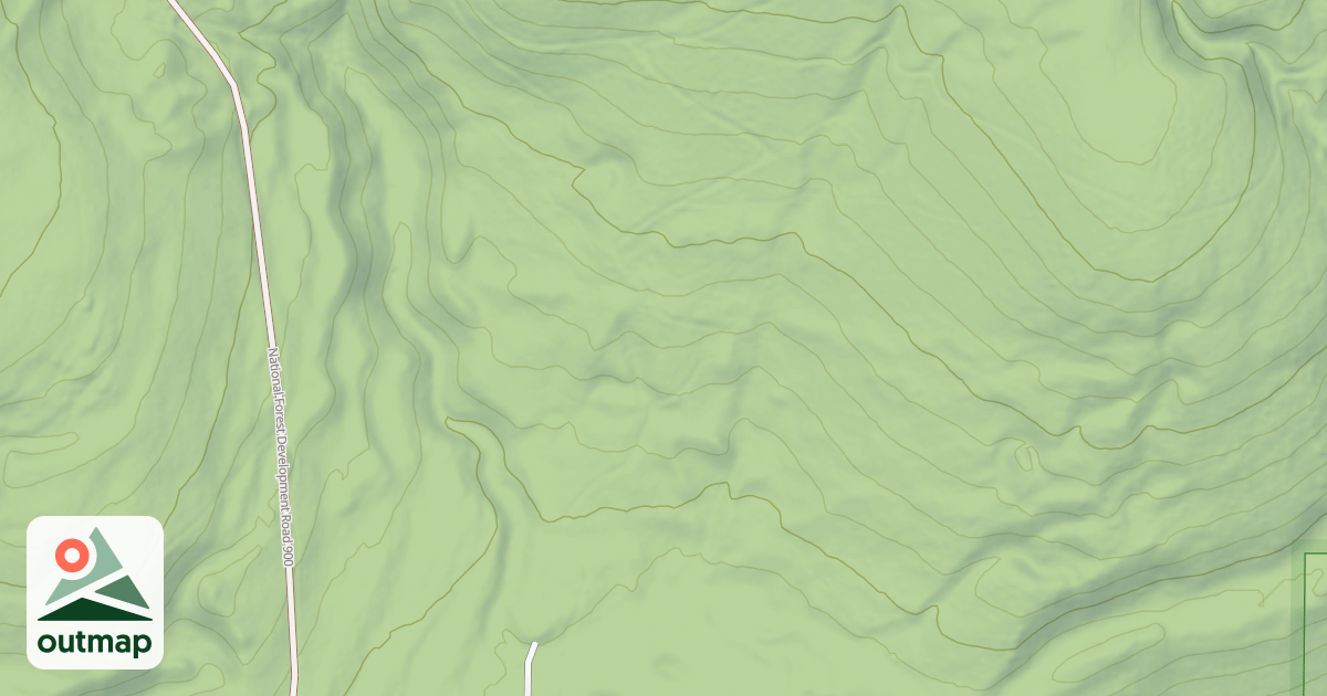 Map of USFS Motor Vehicle Use Map Roads {4F08DF20-CA36-4F47-B544-1D7997F9BF7C}