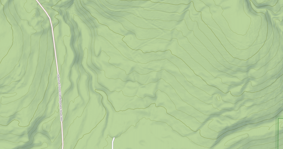Map preview of USFS Motor Vehicle Use Map Roads {4F08DF20-CA36-4F47-B544-1D7997F9BF7C}