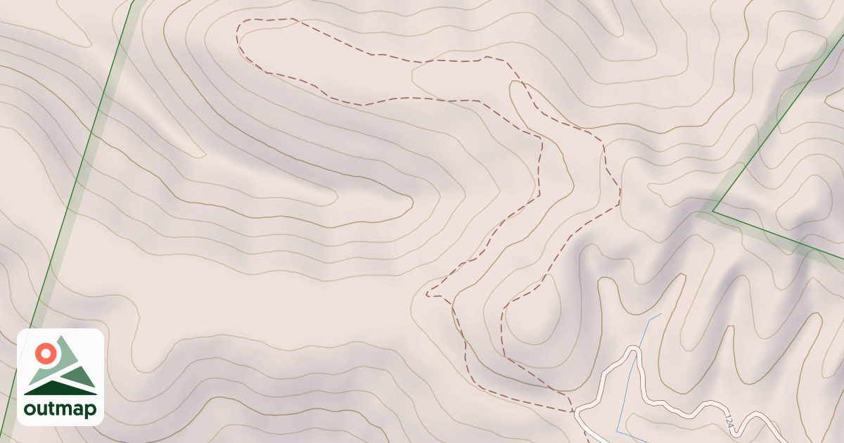 Map of USFS Motor Vehicle Use Map Trails 20663