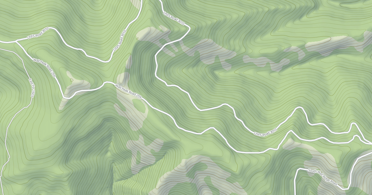 Map preview of WALL RIDGE