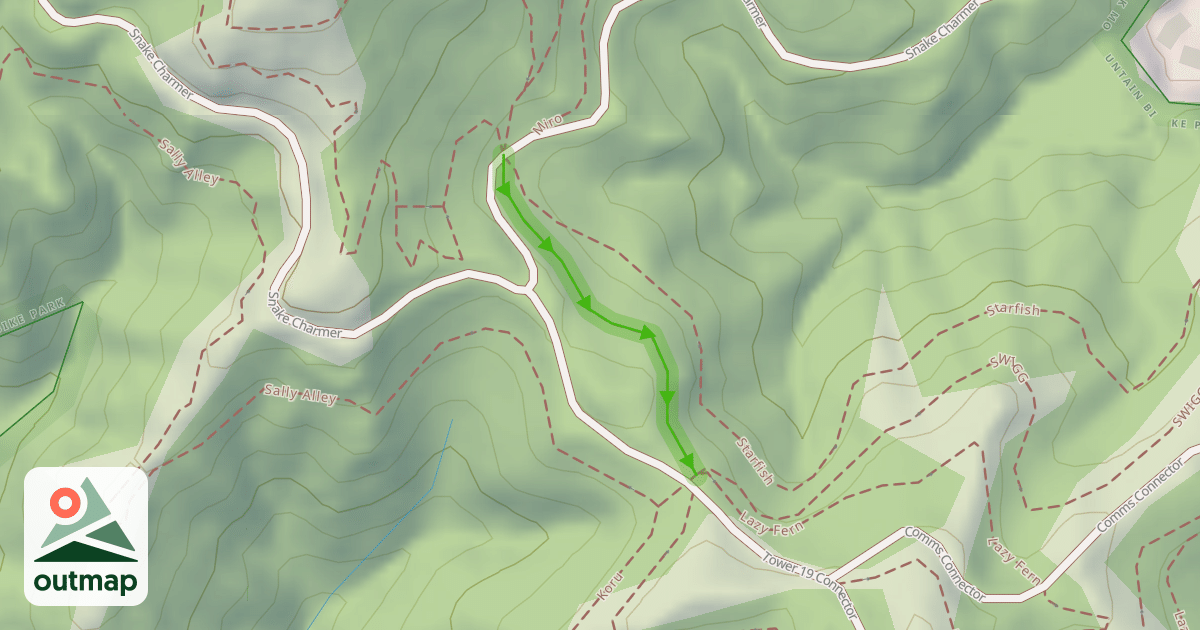 Map of Big Tom's Wheelie