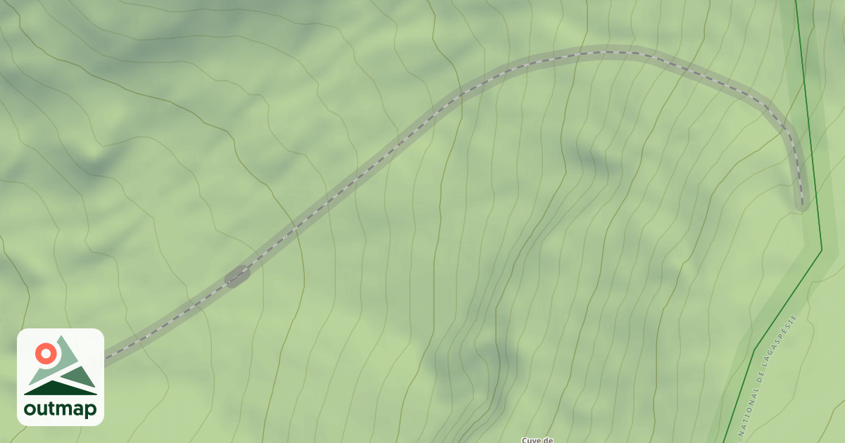 Map of Le mur de la proie