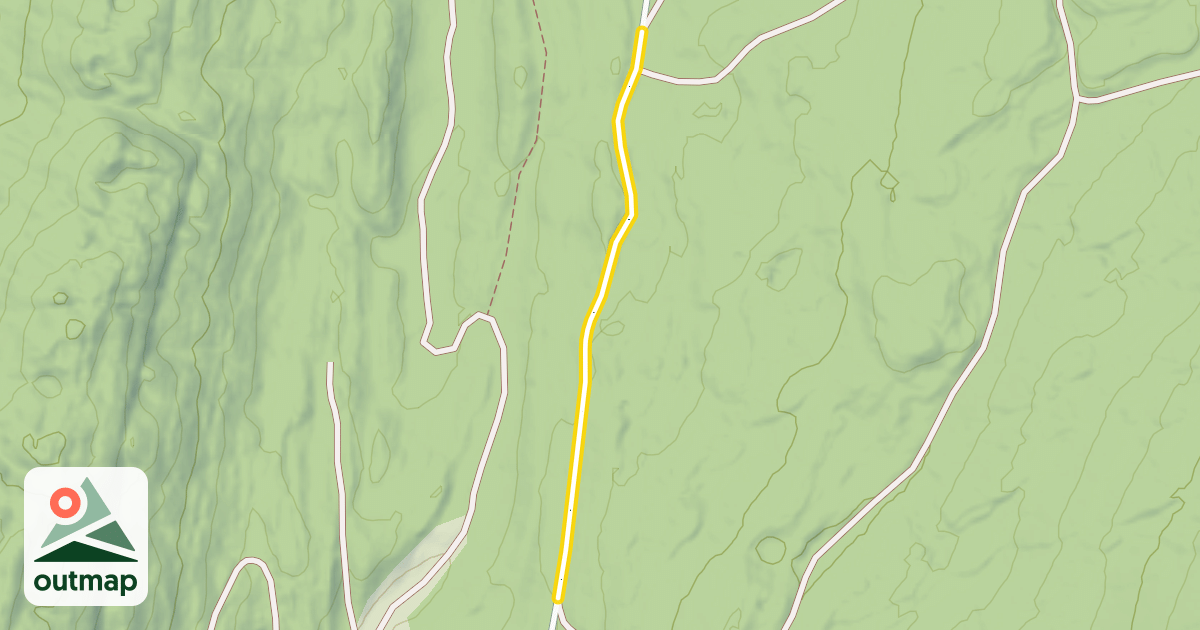 Map of Route des Avalanches
