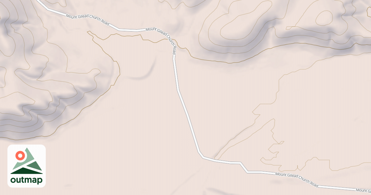 Map of MT. GILEAD