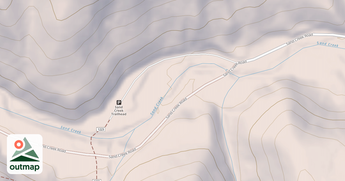 Map of HORSE CAMP
