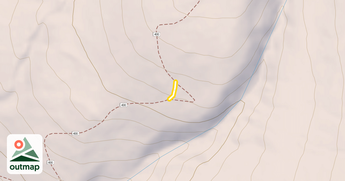 Map of Brush Creek Ski