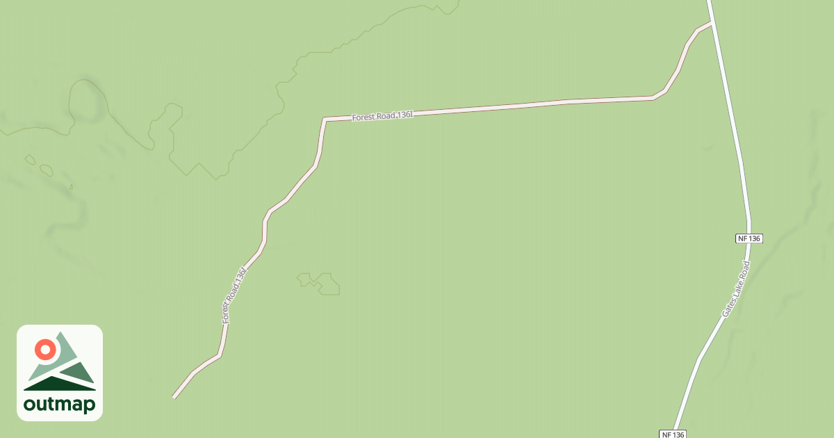 Map of FR 136I
