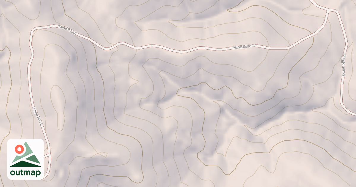 Map of MINE ROAD
