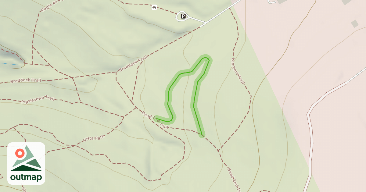 Map of Pipsissewa Trail