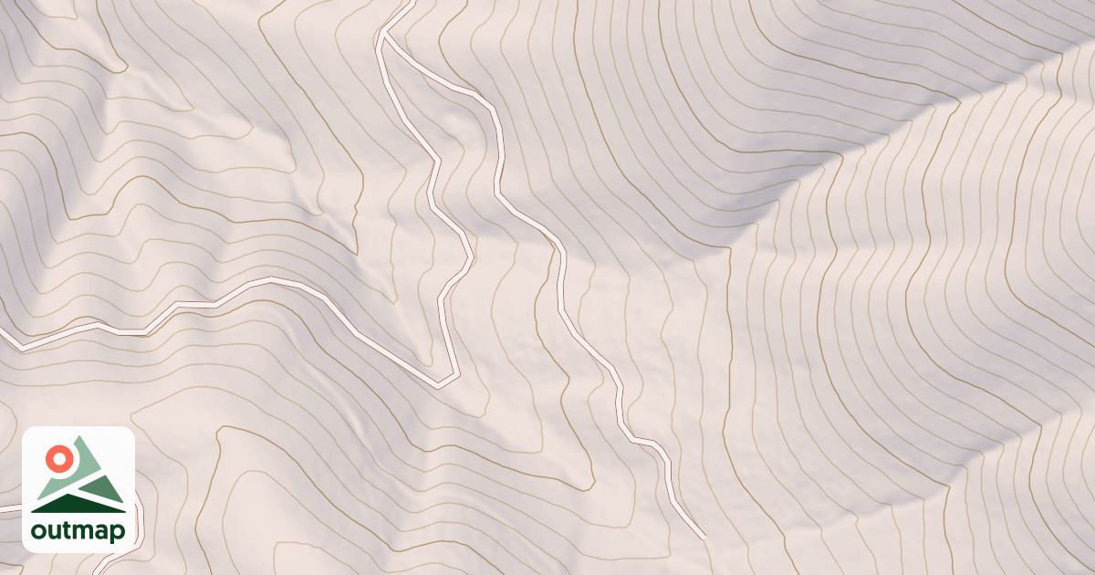 Map of DEADMAN SPUR F4