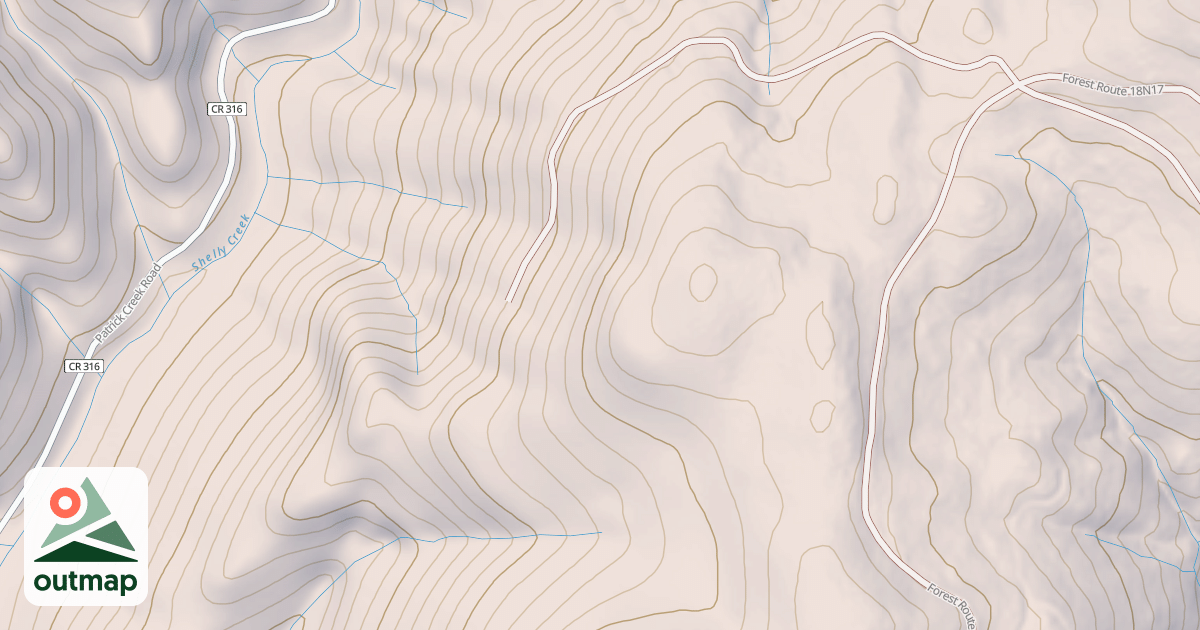 Map of BAKER-MONKEY
