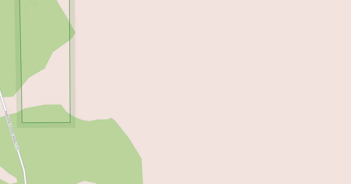 Map preview of USFS National Forest System Roads {28D53107-AE40-493C-AA4C-6B7AA02F75B8}