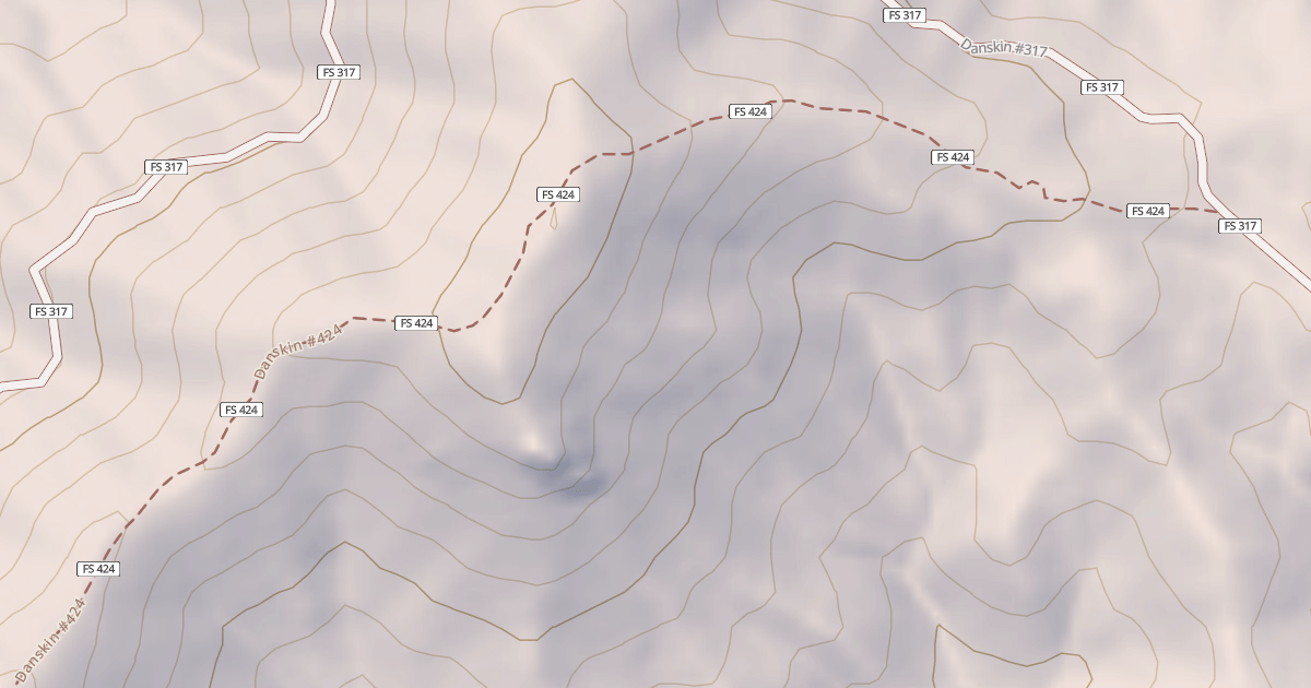 Map preview of Danskin #424
