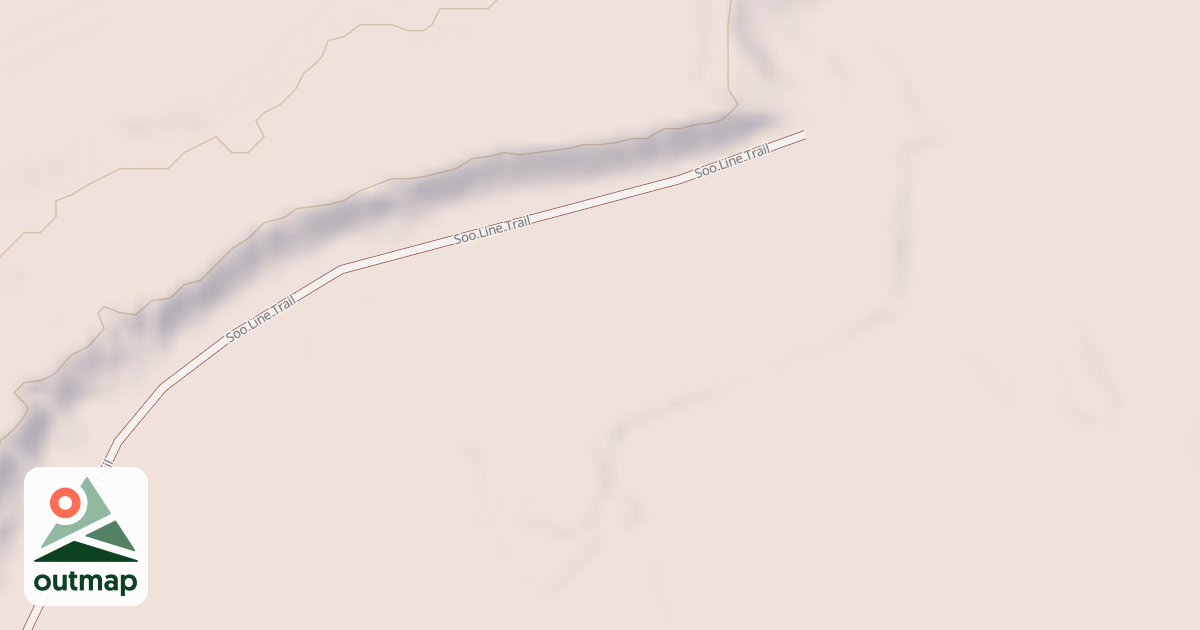 Map of Soo Pits Trails