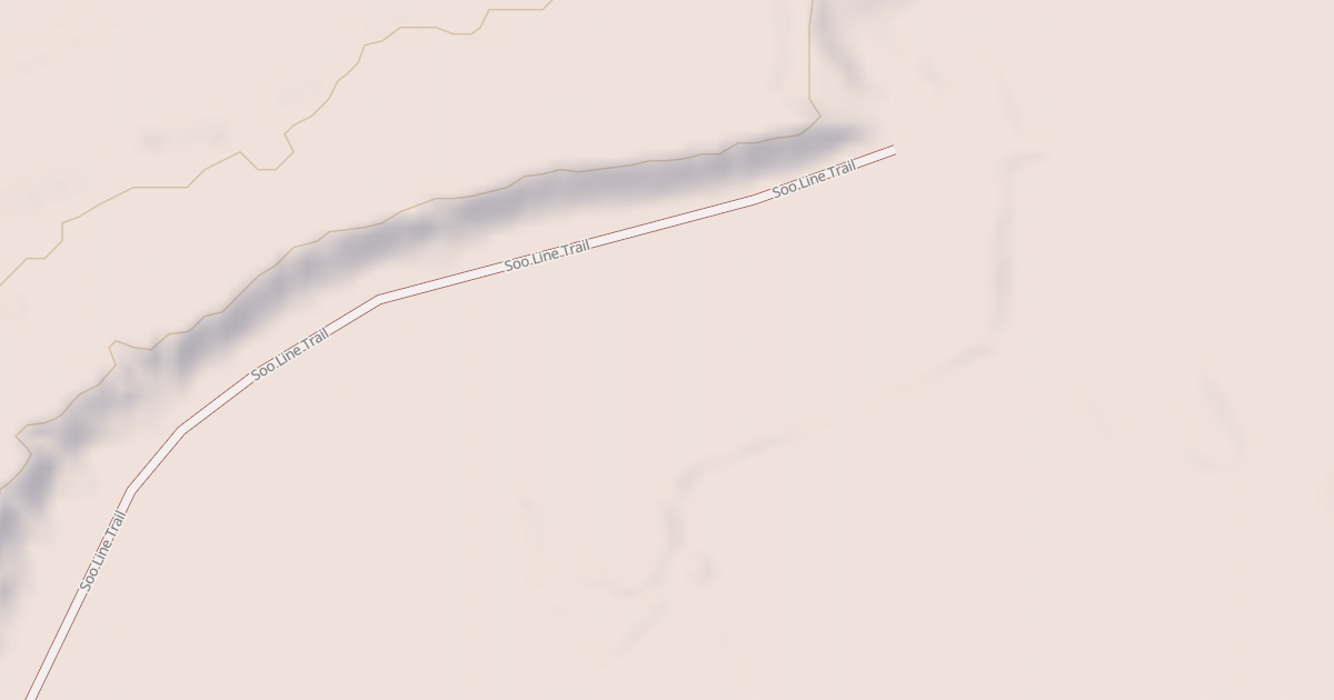 Map preview of Soo Pits Trails