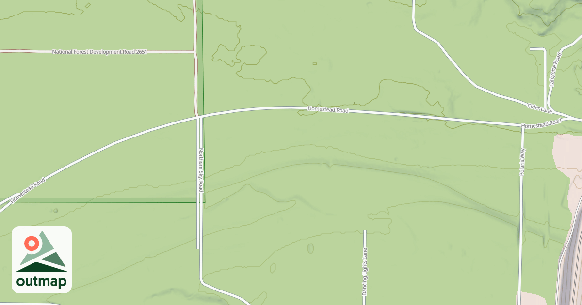 Map of GRANITE PLANTATION