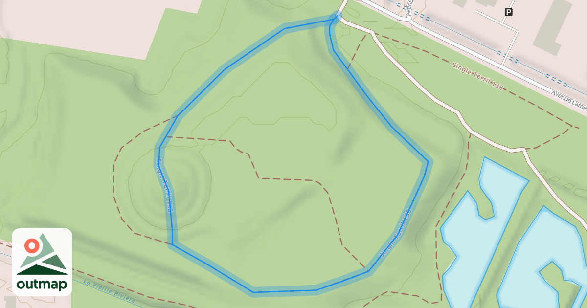 Map of Single Terril 138