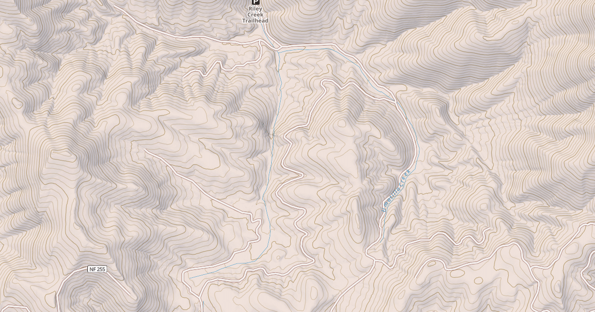 Map preview of FIELDS PEAK/MCCLELLAN THD MRS