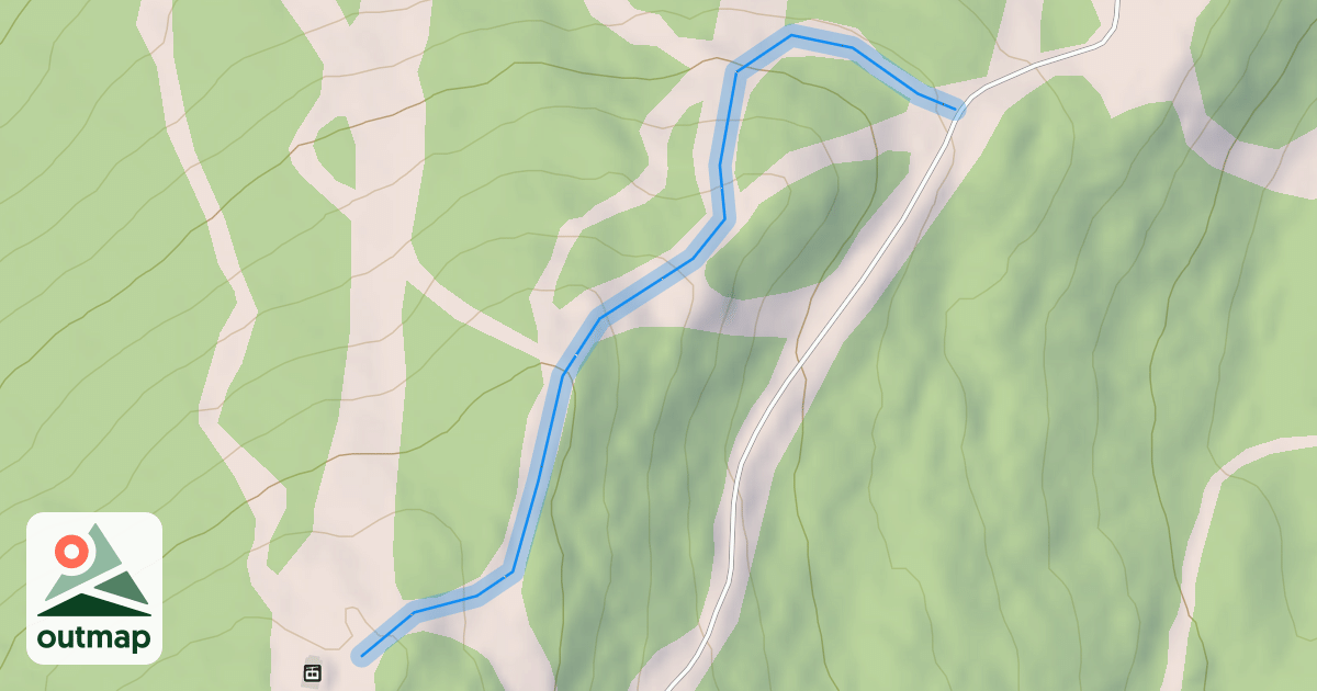 Map of Upper Ridge