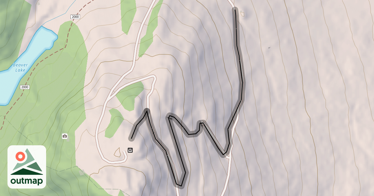 Map of Wildside Cat Track