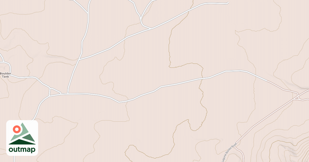 Map of BOULDER TANK