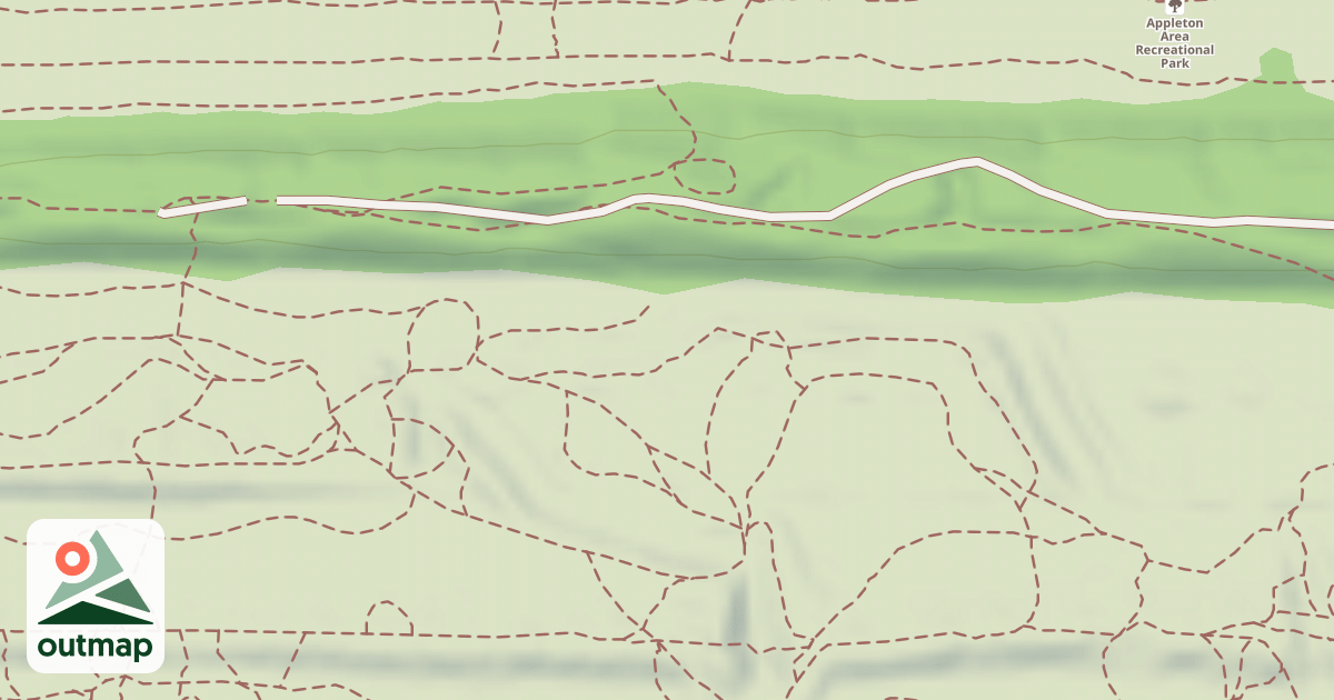 Map of Appleton Area Recreational Park