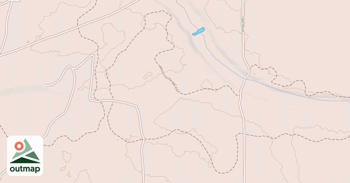 Map of Grand Traverse Motorcycle Trail
