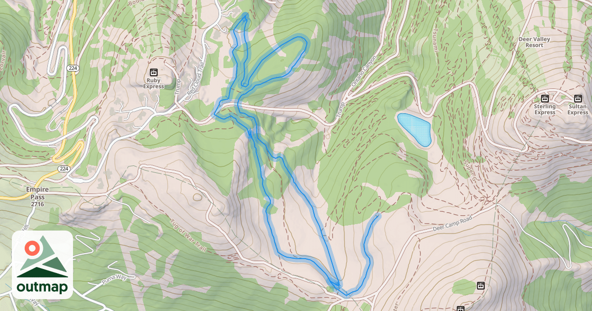 Map of Flagstaff Loop
