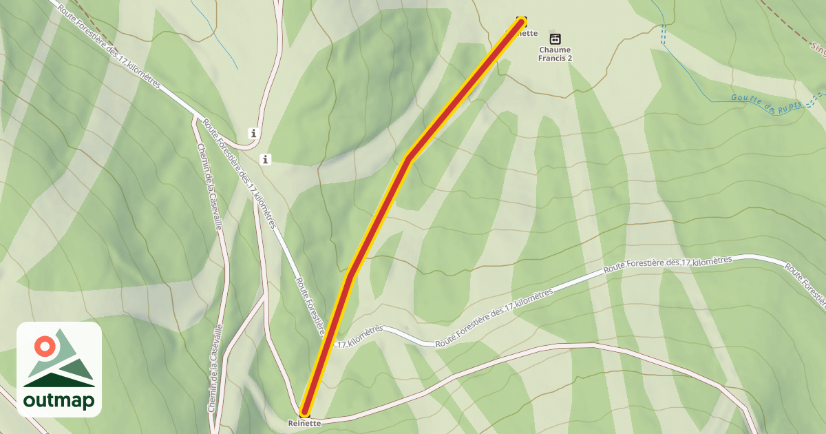 Map of Reinette