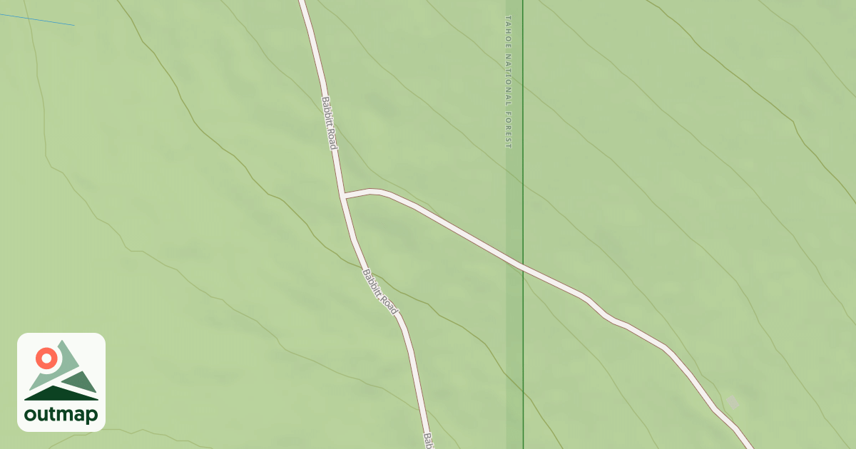 Map of BABBITT SPRING