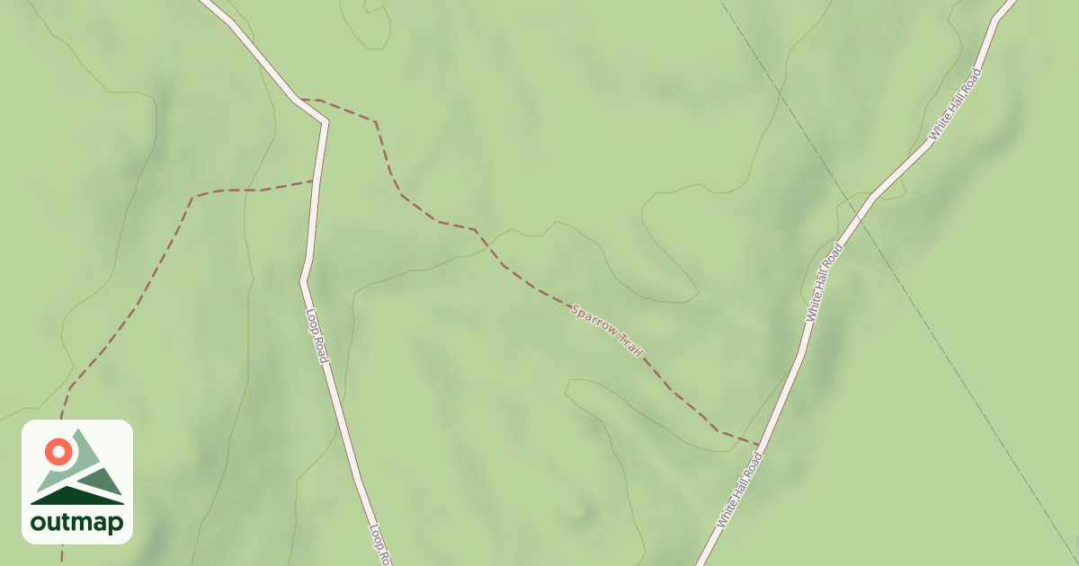 Map of Sparrow Trail