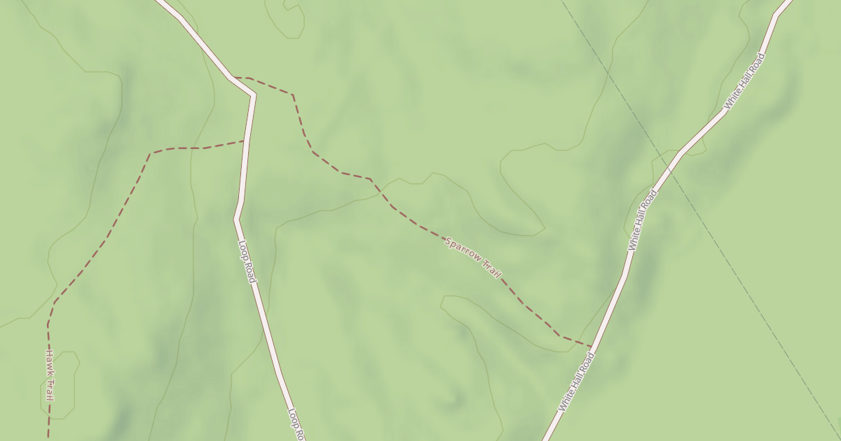 Map preview of Sparrow Trail