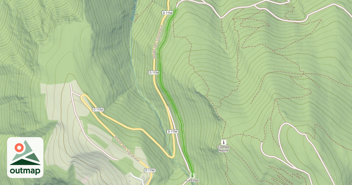 Map of Chemin de Picabot