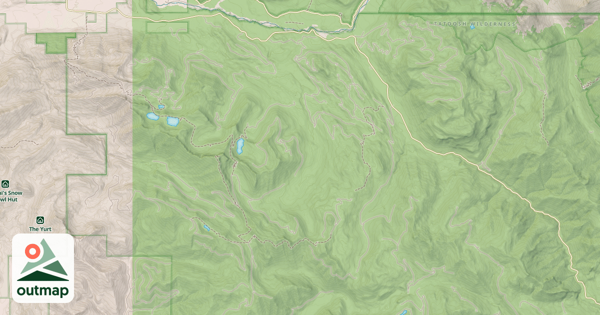 Map of BERRY CREEK