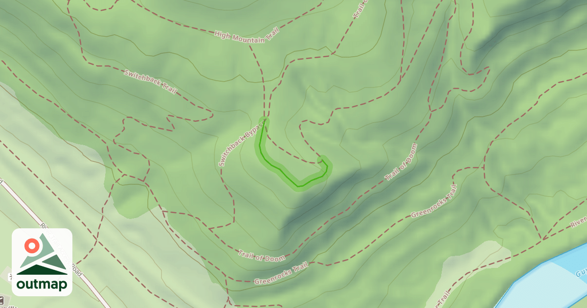 Map of Trail of Doom Loop