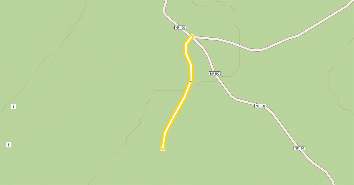 Map preview of Lodgepole Loops