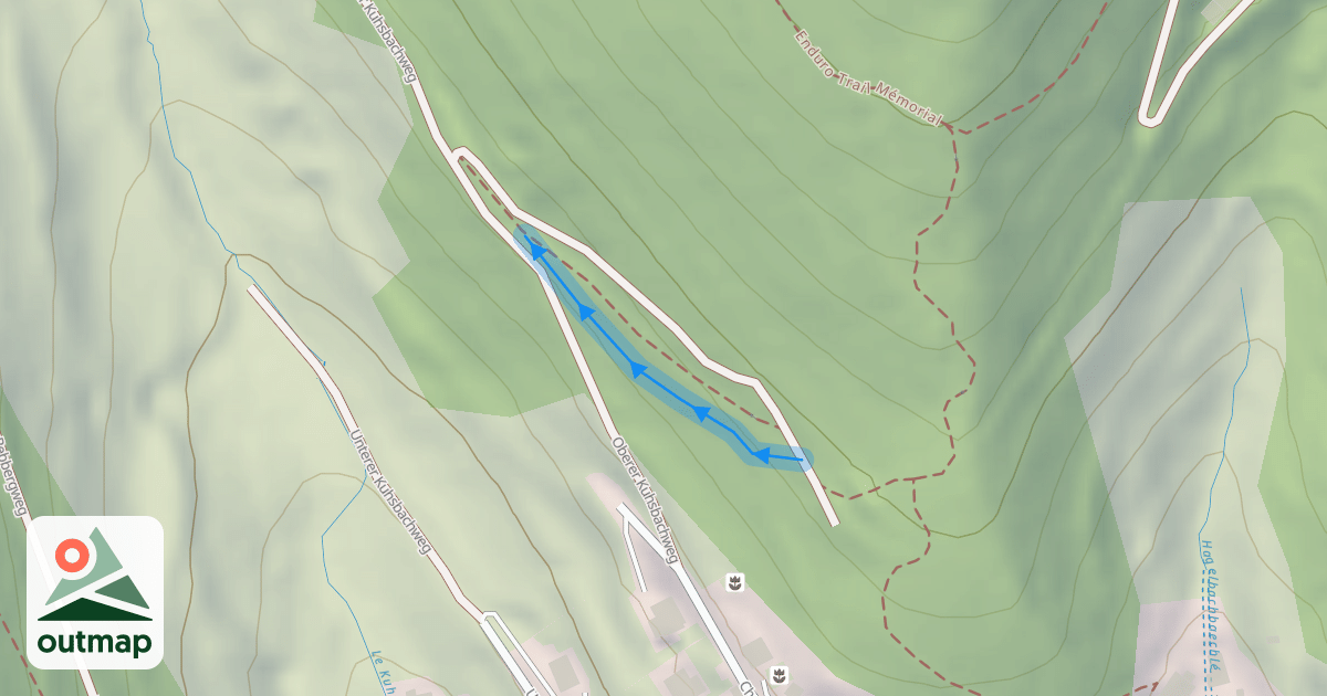 Map of Enduro Trail Mémorial