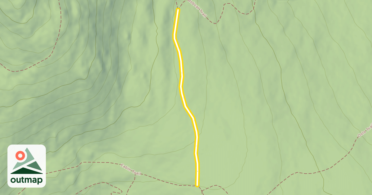 Map of Bobcat Trail