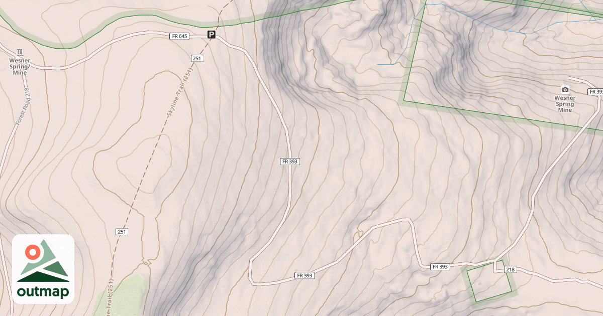 Map of WESNER SPR/MINE