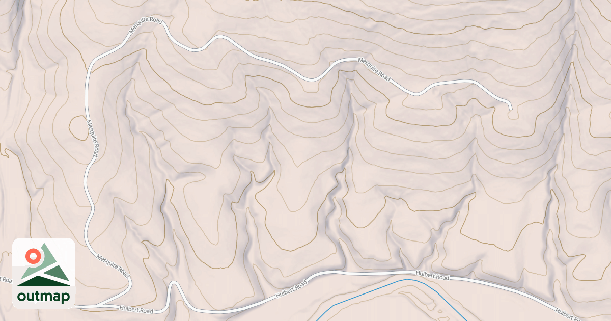 Map of HIGH PEAK