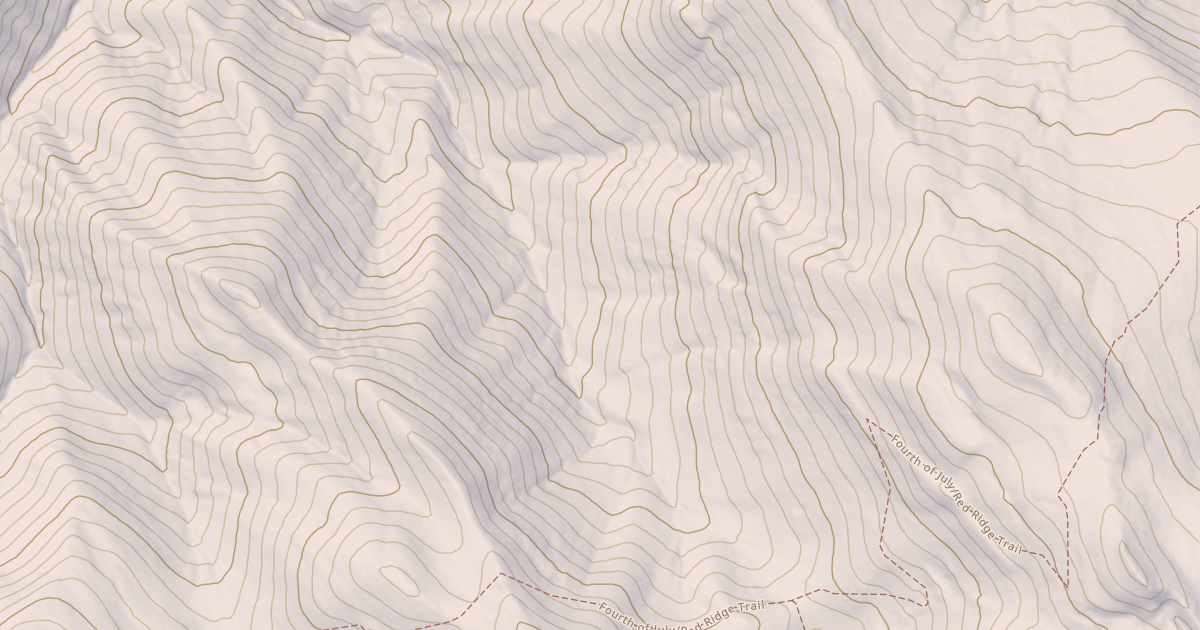 Map preview of South Fork Fall Creek