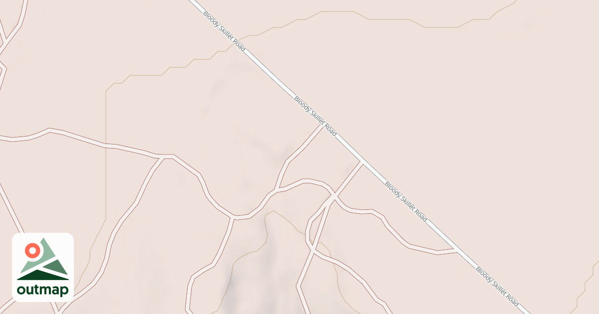 Map of Bloody Skillet ATV Trail