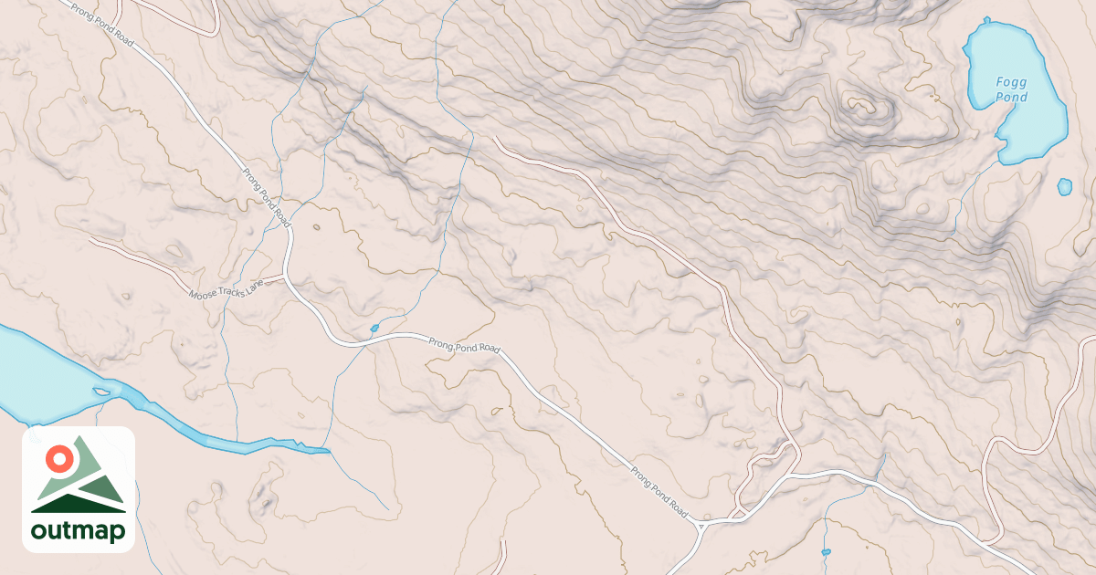 Map of Maine Statewide ATV Trails 136